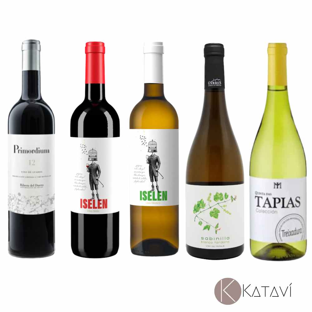 Packs de 5 de vinos: Spanish Elegance Selection